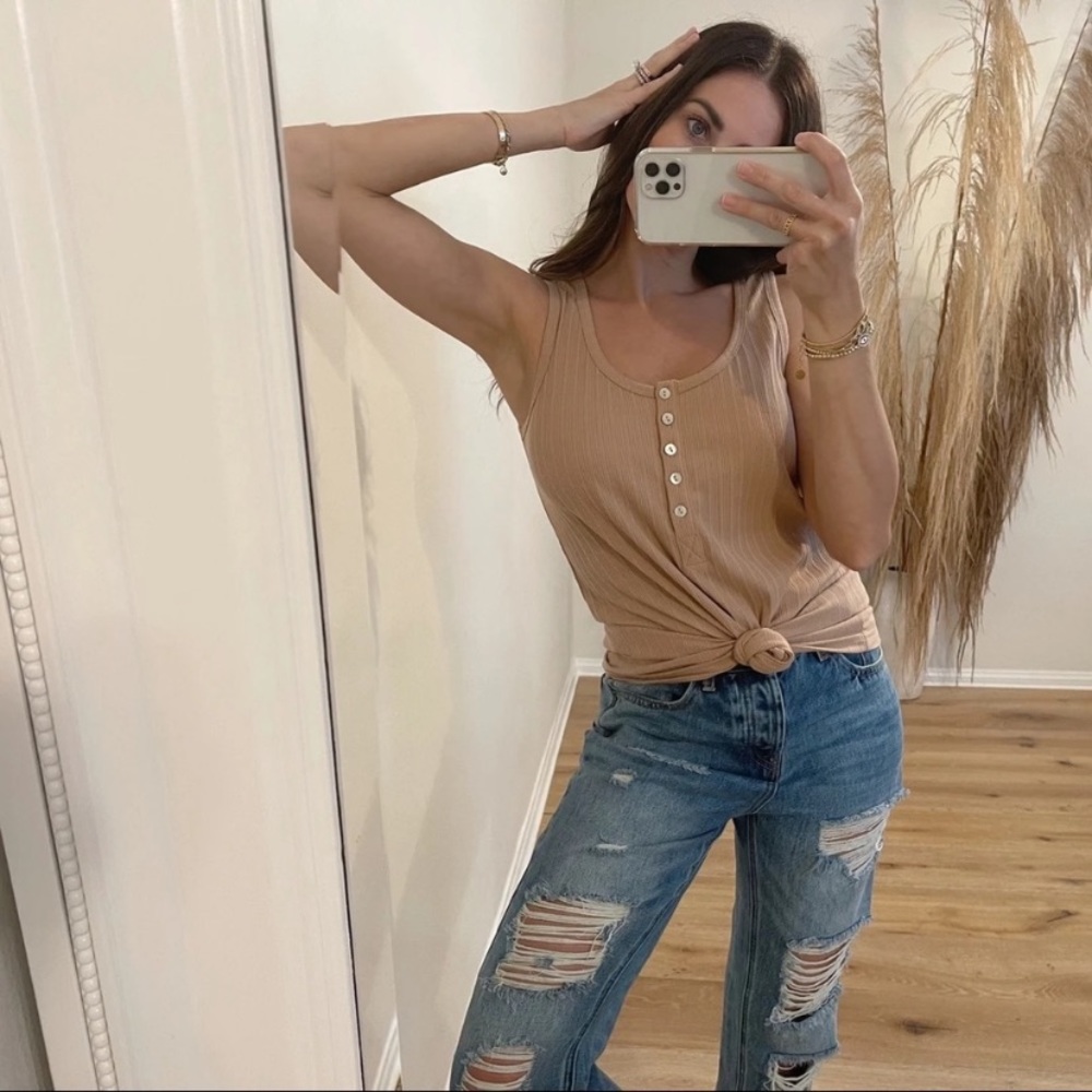 NWOT White Tank